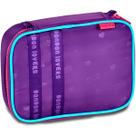 Estojo Box Escolar Fashion Roxo Multifuncional 36 Lápis