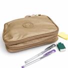 Estojo Box Escolar Grande Inspiração Kipling Organizador - Cores Metalizadas
