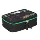 Estojo Box Escolar Juvenil Hot Wheels VERDE