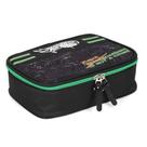 Estojo Box Escolar Juvenil Hot Wheels VERDE - Luxcel