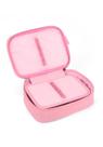 Estojo Box Organizador Juvenil e Infantil Luxcel Rosa / Lilás