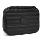 Estojo Box Organizador Puffer C/compartimento - Preto Estojo Box Organizador Puffer C/compartimento - Preto