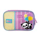 Estojo Box Panda Coração Infantil Escolar Meninas Balão Cor:Rosa Estojo Box Panda Coração Infantil Escolar Meninas Balão Cor:Rosa