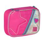 Estojo Box Rebecca Bonbon Shine Holográfico Escolar Pink