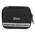 Estojo Box Stitch Disney Preto Juvenil Estilo Escolar Compacto