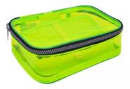 Estojo Box Transparente Color Especial Organizador 100 Pens