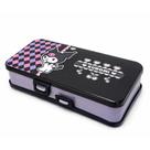 Estojo Box Volta As Aulas Escolar Infantil Ludico Hello kitty Kuromi Dupla Abertura Com Trava