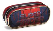 Estojo C/2 Zíper Super Spider Es40488 Vermelho