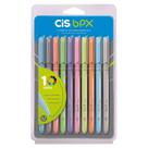 Estojo Caneta BPX com 10 Cores - CIS