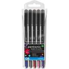 Estojo Caneta Esferográfica Cis Pentonic C/5 Cores 56.2103