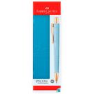Estojo Caneta Esferográfica Poly Ball Urban Azul - Faber-Castell