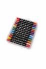 Estojo Caneta Glitter Ponta Dupla 48 Unidades 96 Cores para Desenho e Arte Estojo Caneta Glitter Ponta Dupla 48 Unidades 96 Cores para Desenho e Arte