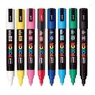 Estojo Caneta Posca 3M 8C com 8 cores Uniball
