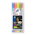 Estojo Caneta Staedtler Triplus Color Neon 0.3Mm 6 Cores Estojo Caneta Staedtler Triplus Color Neon 0.3Mm 6 Cores