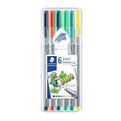 Estojo Caneta Staedtler Triplus Fineliner Dino 0.3Mm 6pçs Estojo Caneta Staedtler Triplus Fineliner Dino 0.3Mm 6pçs