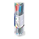 Estojo Caneta Staedtler Triplus Fineliner Tubo 12 Cores Estojo Caneta Staedtler Triplus Fineliner Tubo 12 Cores