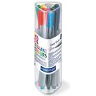 Estojo Caneta Staedtler Triplus Fineliner Tubo c/ 12 Cores 334 PR12 Estojo Caneta Staedtler Triplus Fineliner Tubo c/ 12 Cores 334 PR12