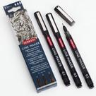 Estojo Canetas Derwent Graphik Line Maker 0,1/0,3/0,5mm Preto 2305560 1 ed
