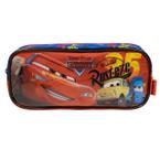 Estojo Carros Original Disney Infantil Escola Menino Simples
