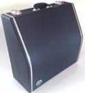 Estojo Case Para Acordeon 120 Baixos Scandalli Kromus cor Preto