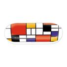 Estojo Case para Óculos Grandes Artistas Mondrian Style
