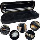 Estojo Case Violino 4/4 Marinos Retangular Térmico Com Higrômetro E Mochila Espaço para 2 Arcos 2 Espaleiras Estojo Case Violino 4/4 Marinos Retangular Térmico Com Higrômetro E Mochila Espaço para 2 Arcos 2 Espaleiras