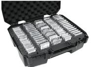 Estojo Coin Slab Case Club 75-130 graduado com separadores de espuma