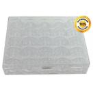 Estojo com 25 Bobinas ALTA Domestica Plastica - Carretilha para máquina de costura SINGER, JANOME e ELGIN