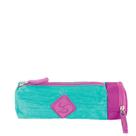 Estojo com Bolso Crinkle 2 Azul - Turquesa