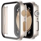 Estojo com protetor de tela de vidro temperado para Apple Watch 44mm
