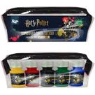 Estojo com tinta tecido harry potter 5 cores 37ml 4992 - dac