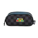 Estojo Com Triplo Ziper Mario Bros Azul
