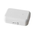 Estojo Compacto Mini Com 7 Compartimentos Semanais, Organizador De Remédios Com Fechadura E Vedação Estojo Compacto Mini Com 7 Compartimentos Semanais, Organizador De Remédios Com Fechadura E Vedação