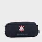 Estojo Corinthians Duplo Preto