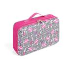 Estojo de armazenamento Badger Basket para bonecas modernas de 30 cm rosa