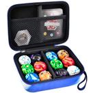 Estojo de armazenamento compatível com Bakugan Baku Gear Pack Blue