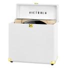 Estojo de armazenamento de discos Victrola Collector contém mais de 30 vinis Estojo de armazenamento de discos Victrola Collector contém mais de 30 vinis