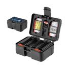 Estojo De Bateria Portátil À Prova d'Água Para Câmera, Organizador De Cartões De Memória Para Canon