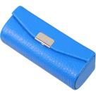Estojo de batom Beavorty PU Leather Lipstick Holder azul