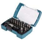 Estojo de Bits 32 Peças D-74762-12 Makita Estojo de Bits 32 Peças D-74762-12 Makita