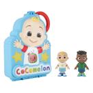 Estojo de bonecos Carry Along CocoMelon com 2 figuras JJ e Cody