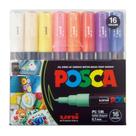 Estojo De Caneta Uniball Posca Pc 1m com 16 Cores Estojo De Caneta Uniball Posca Pc 1m com 16 Cores