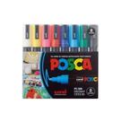 Estojo De Canetas Uniball Posca Pc 5m com 8 Cores