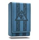 Estojo de cartas de tarô Luck Lab Leather Blue Eye of Horus Design