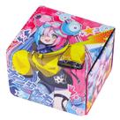 Estojo de cartas Deck Box 100+ para cartões Yugioh MTG em couro PU