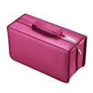 Estojo de CD alavisxf xx 160, capacidade de armazenamento de DVD em nylon, vermelho