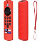 Estojo de controle remoto USTIYA para Fire TV Stick 4K 2021 vermelho