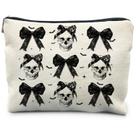 Estojo de cosméticos RYYCDOI Bolsa de maquiagem de Halloween 25x19cm