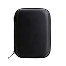 Estojo de disco rígido portátil Worparsen Mini Storage preto