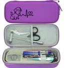 Estojo de estetoscópio ButterFox Premium para 3M Littmann Purple